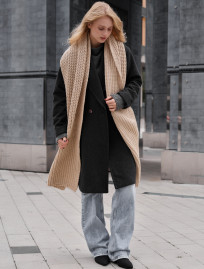 Szalik damski Staff so beige