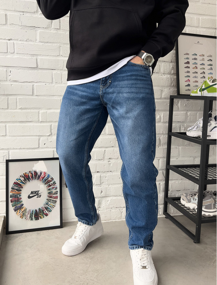 Dżinsy Staff 9 blue baggy