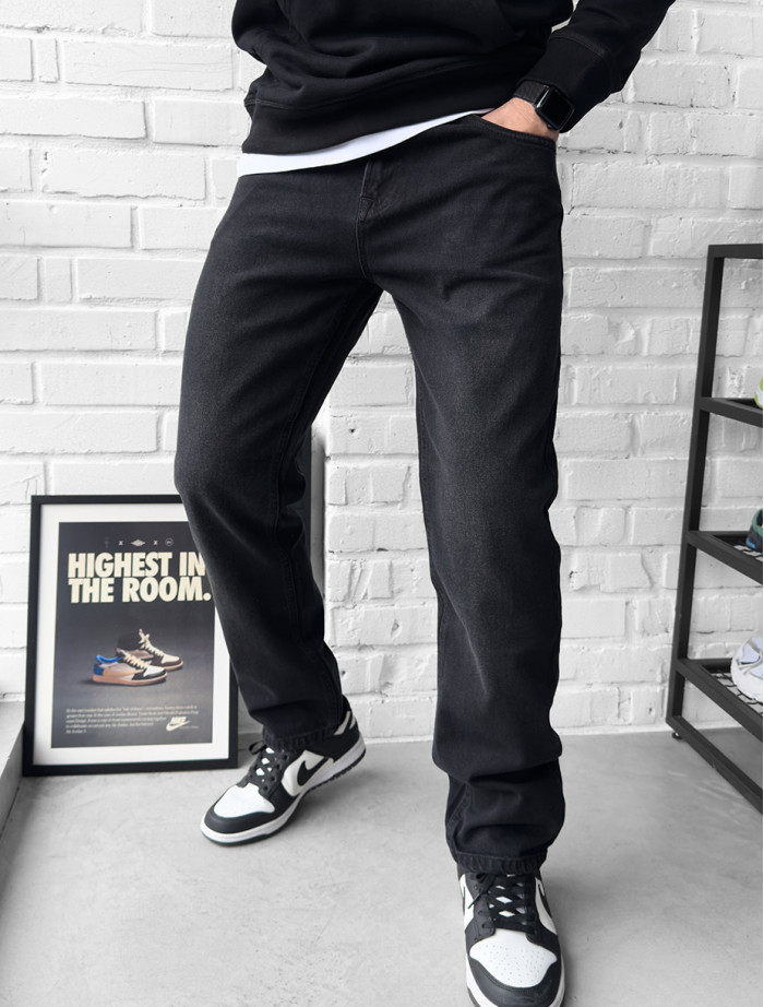 Dżinsy Staff 24 black regular