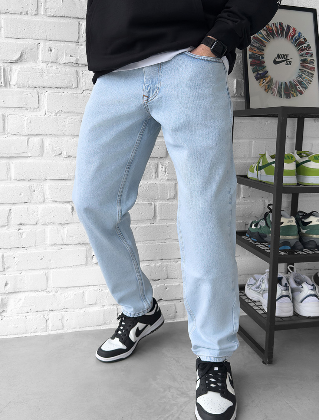 Dżinsy Staff 24 light blue regular