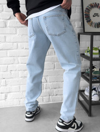 Dżinsy Staff 24 light blue regular