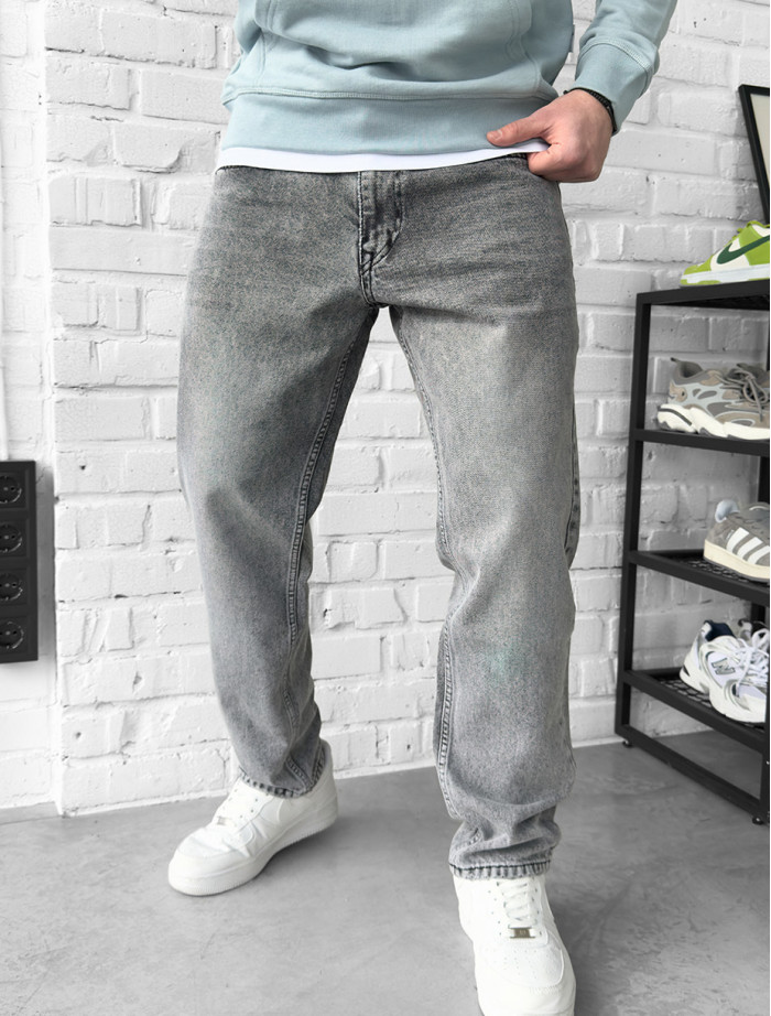 Dżinsy Staff 24 gray regular