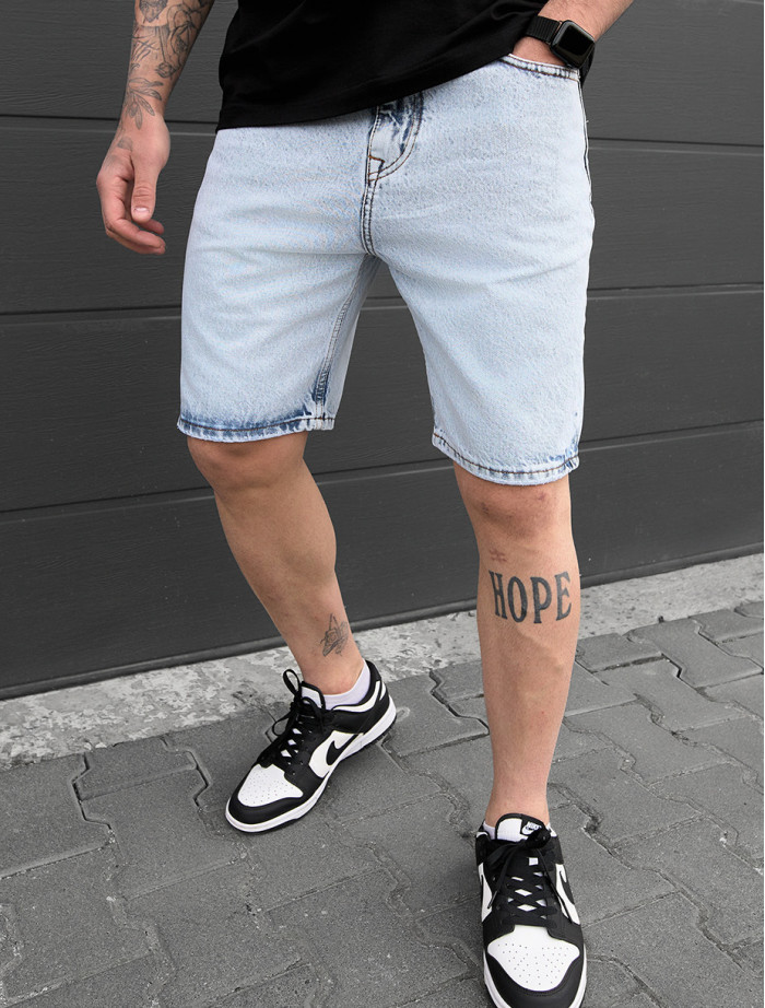 Szorty jeansowe Staff 1 light blue2 regular