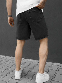 Spodenki dżinsowe Staff 8 dark gray regular