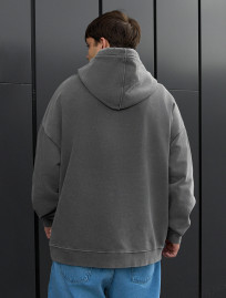 Bluza Staff gray logo oversize