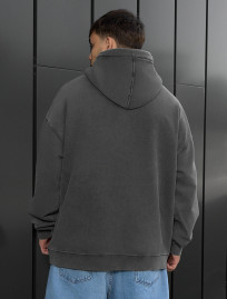 Bluza Staff gray logo oversize