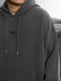 Bluza Staff gray logo oversize