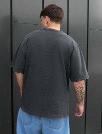 Koszulka Staff va2 dark gray oversize