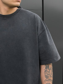 Koszulka Staff va2 dark gray oversize