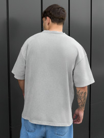 Koszulka Staff va2 light gray oversize