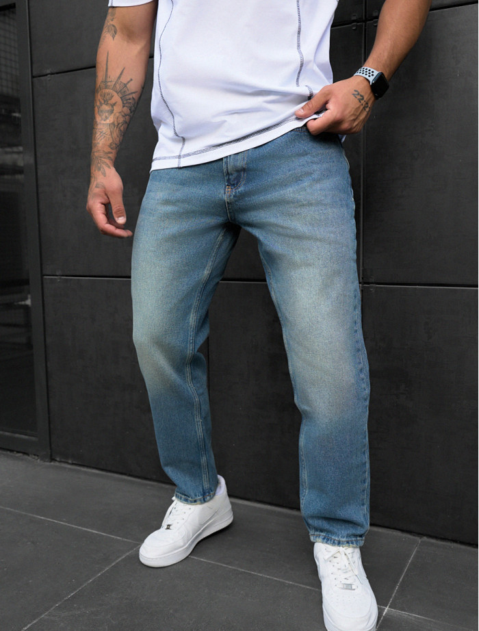 Dżinsy Staff 3 blue regular