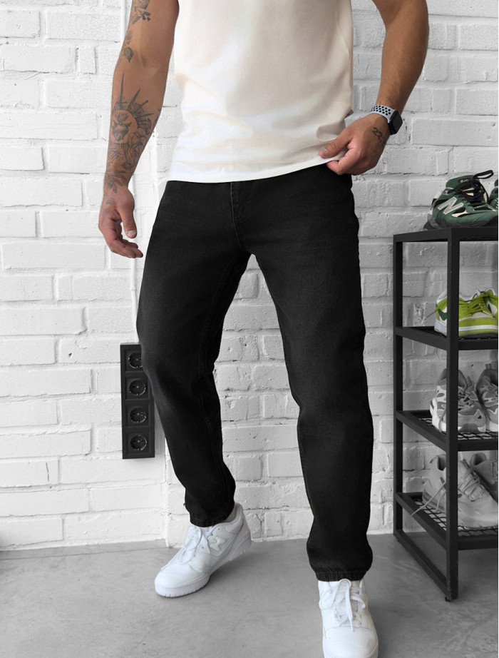 Dżinsy Staff 3 black regular