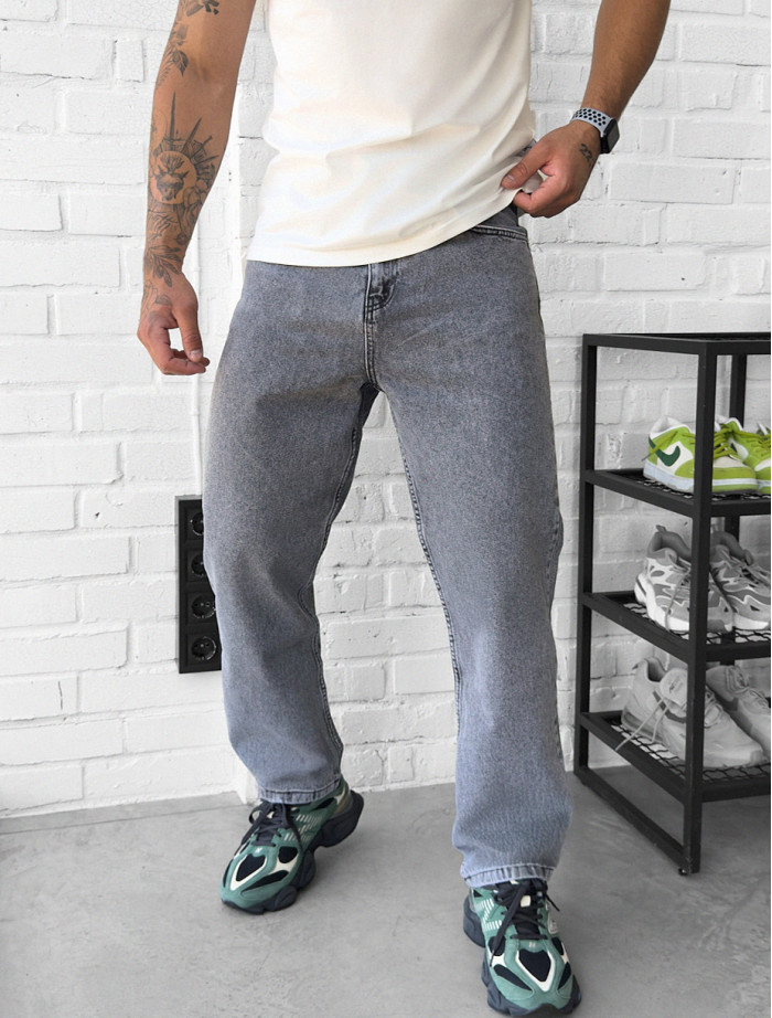 Dżinsy Staff 5 gray baggy
