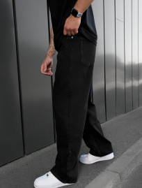 Dżinsy Staff 7 black baggy