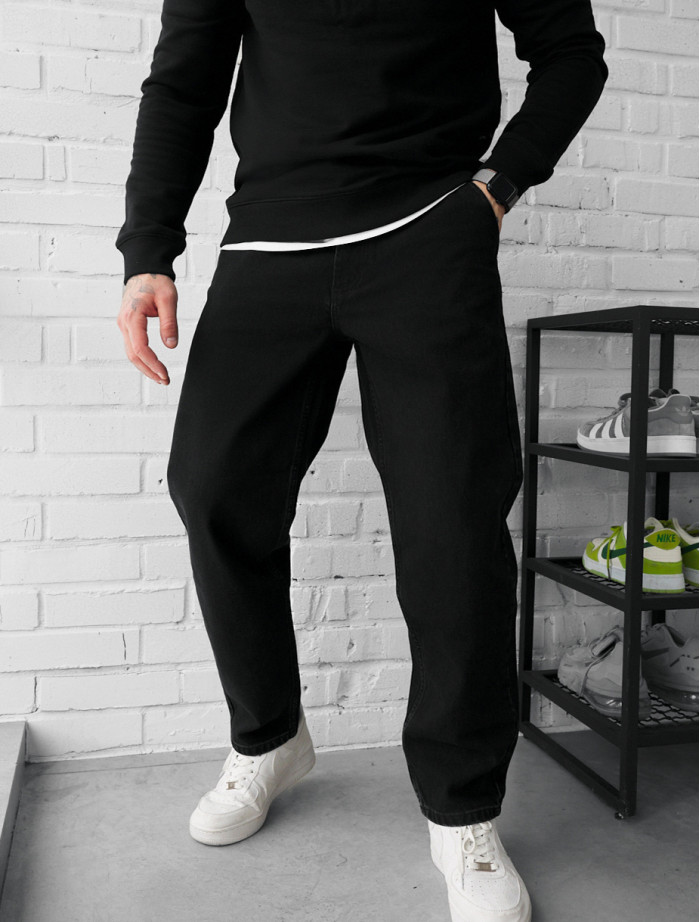 Dżinsy Staff 10 black regular