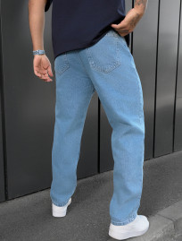 Dżinsy Staff 15 loose fit blue