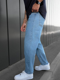 Dżinsy Staff 15 loose fit blue
