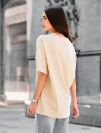 Koszulka Staff ri beige oversize