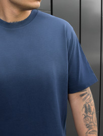 Koszulka Staff va1 navy oversize