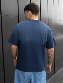 Koszulka Staff va1 navy oversize