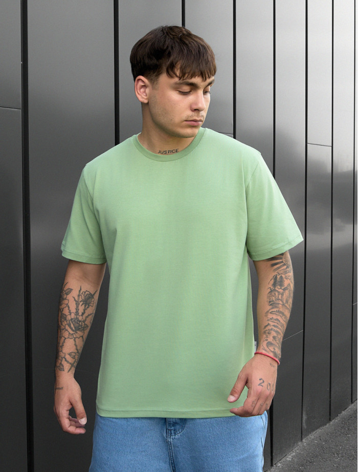 Koszulka Staff va1 light green oversize