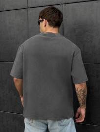Koszulka Staff va2 dark gray oversize
