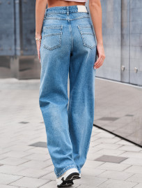 Dżinsy Staff wide-leg blue