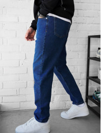 Dżinsy Staff 13 navy baggy