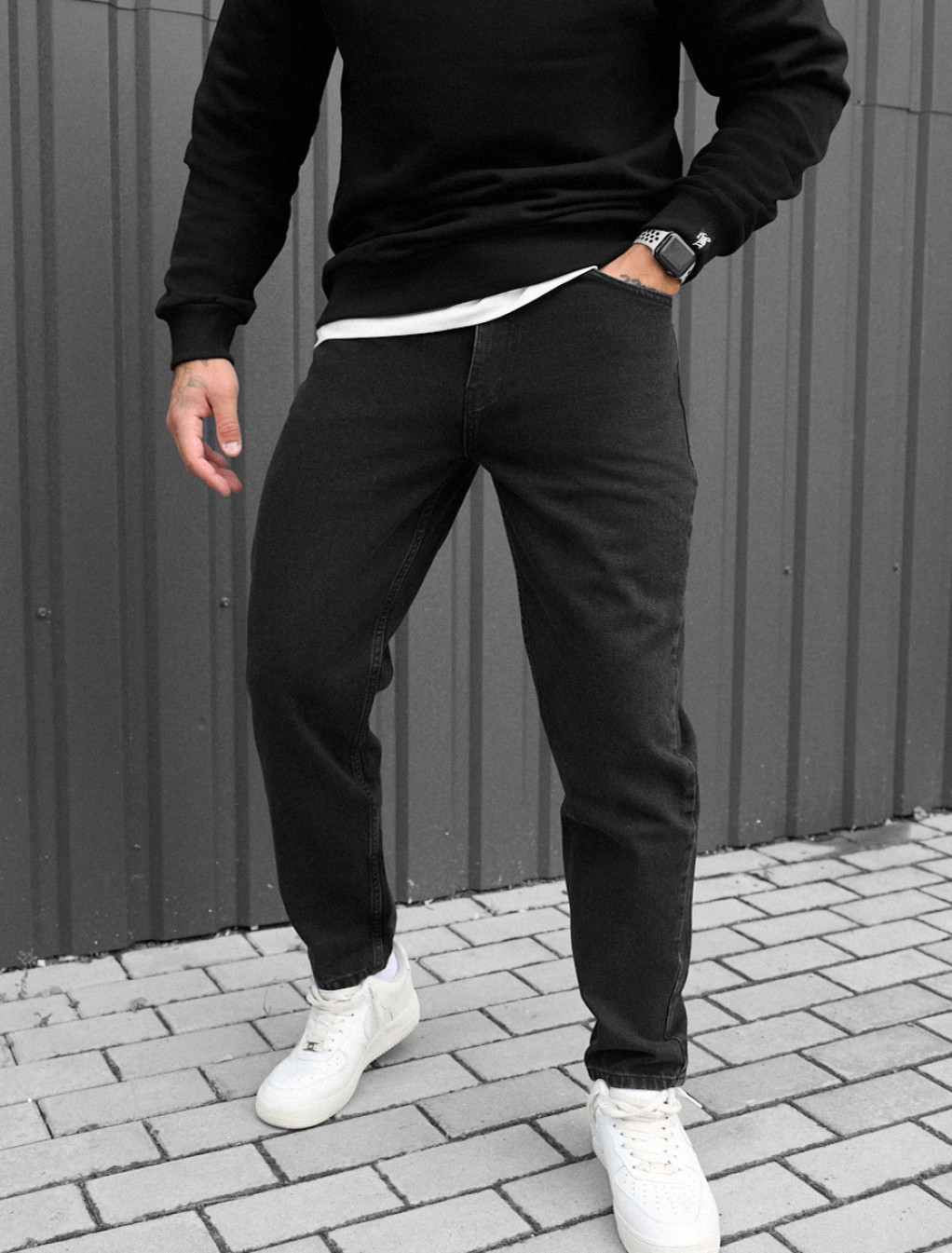 Dżinsy Staff 14 black regular