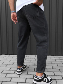 Dżinsy Staff 1 dark gray mom