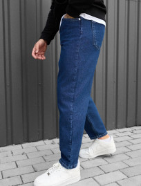 Dżinsy Staff 1 navy baggy