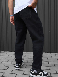 Dżinsy Staff 923 black regular mom