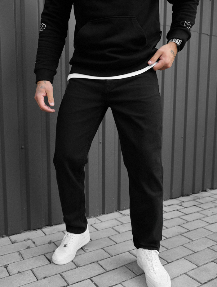 Dżinsy Staff 75 black slim Dżinsy Staff 75 black slim