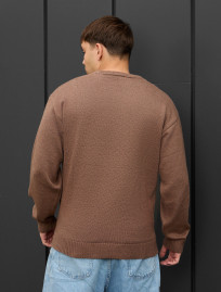 Sweter dzianinowy Staff 102 brown