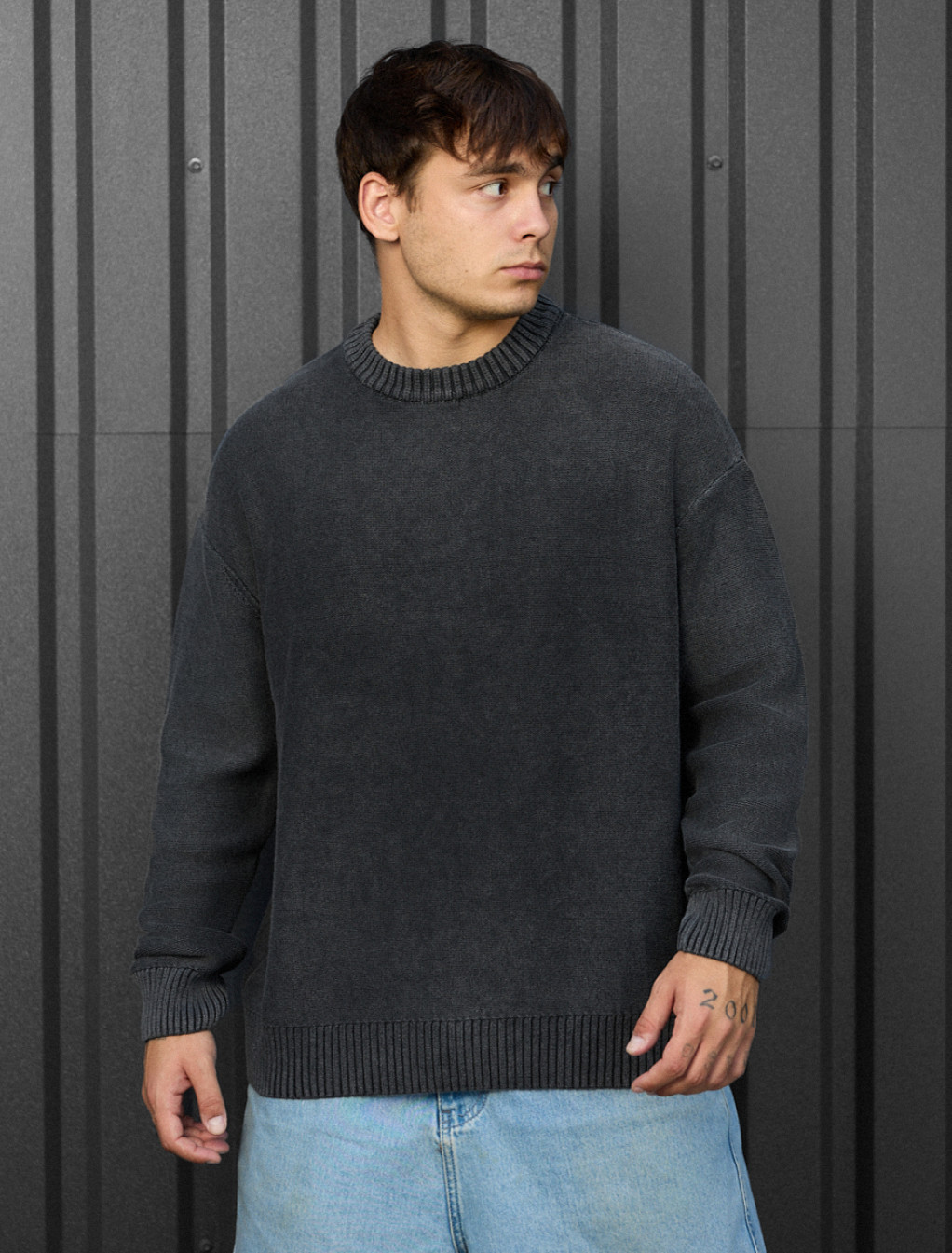 Sweter Staff 104 graphite