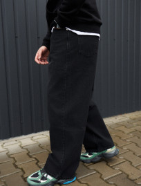 Dżinsy Staff 030 black baggy
