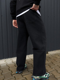 Dżinsy Staff 030 black baggy
