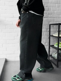 Dżinsy Staff 031 dark gray baggy
