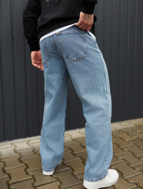 Dżinsy Staff 032 loose fit blue