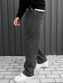 Dżinsy Staff 032 loose fit gray
