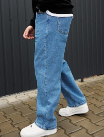 Dżinsy Staff 038 loose fit blue
