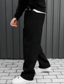 Dżinsy Staff 038 loose fit black
