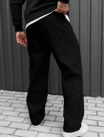 Dżinsy Staff 038 loose fit black