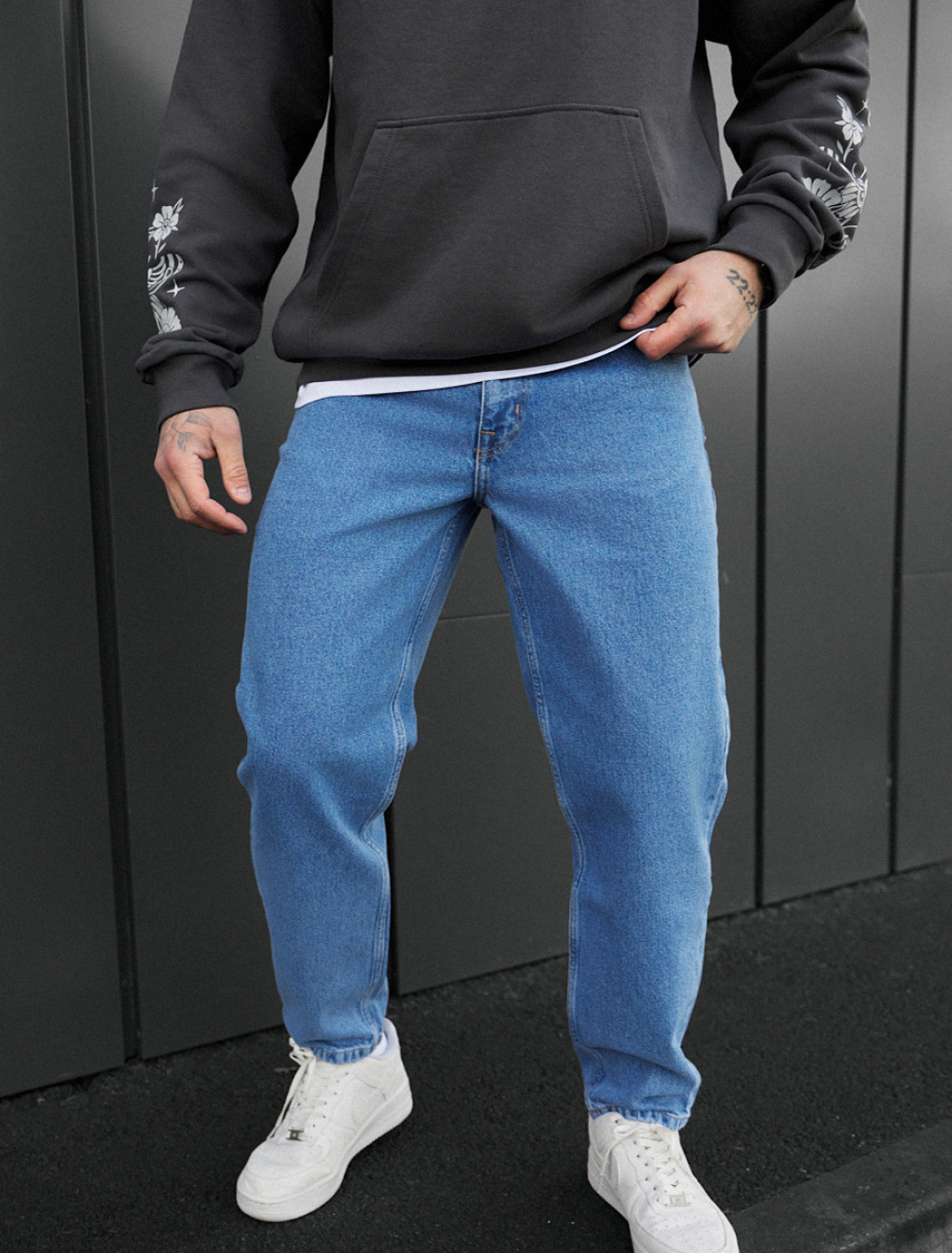 Dzinsy Staff 048 blue regular