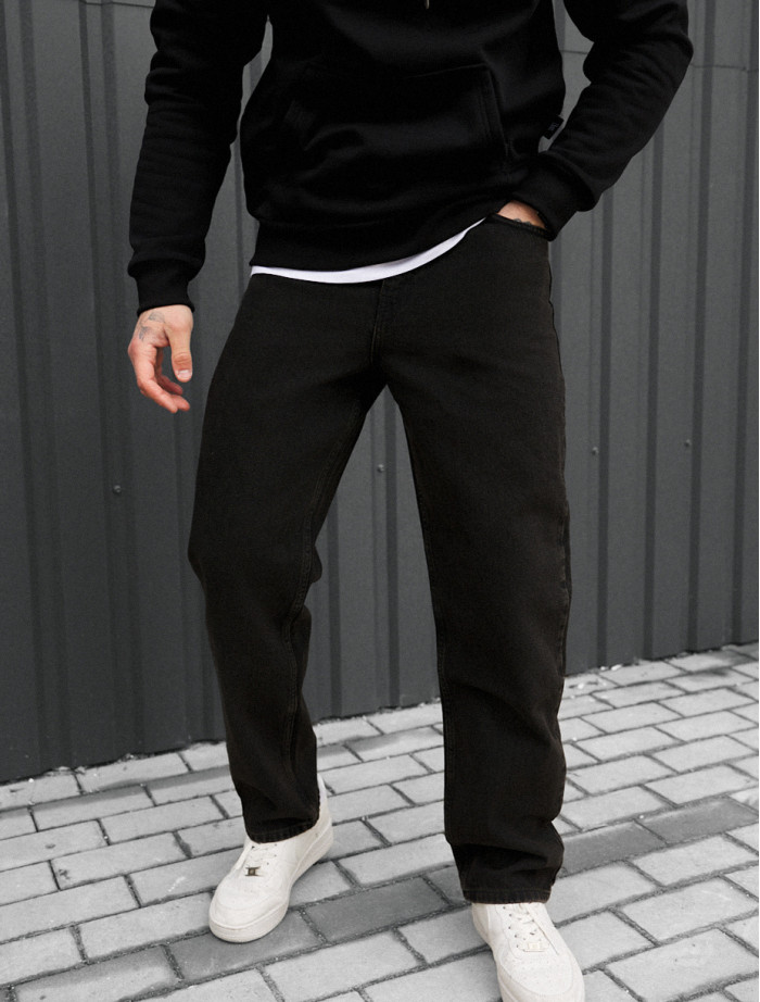 Dżinsy Staff 054 black baggy