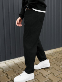 Dżinsy Staff 05 black baggy fit