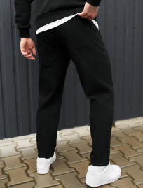 Dżinsy Staff 05 black baggy fit