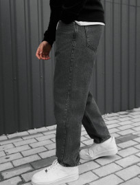 Dżinsy Staff 013 gray regular mom