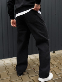 Dżinsy Staff 023 black baggy
