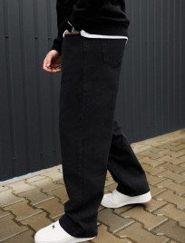 Dżinsy Staff 023 black baggy